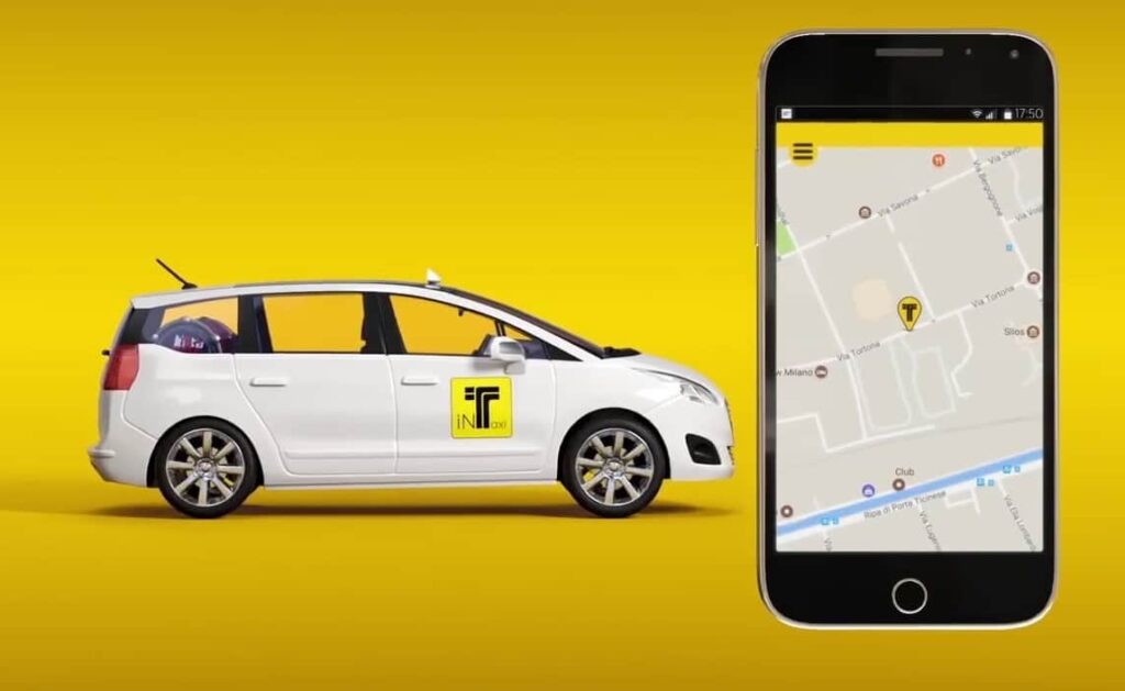 intaxi torino - prenotazione taxi via app